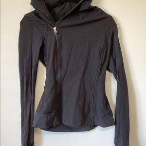 Black lululemon jacket size 6